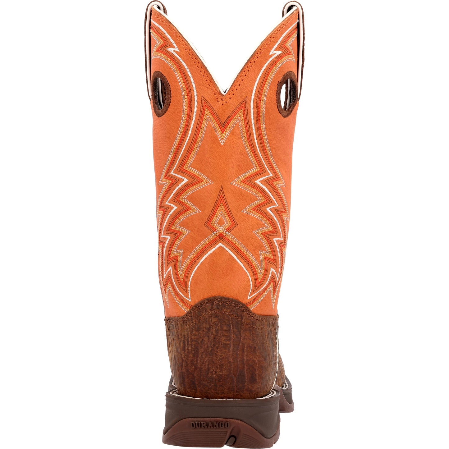 Rebel™ by Durango® Cedar Bark and Monarch Orange Western Boot - DDB0392